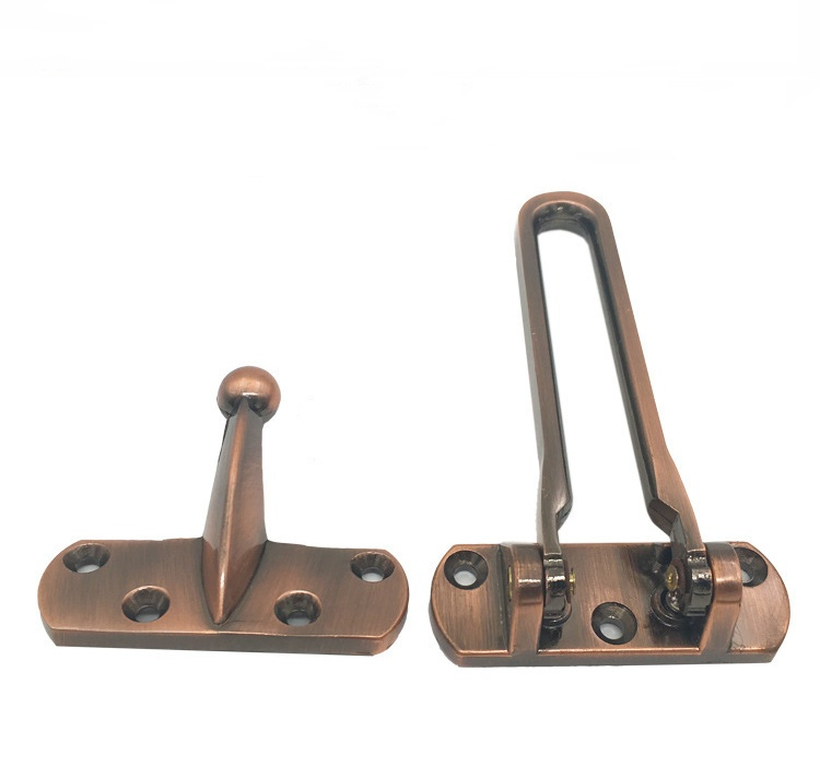 Large Zinc Alloy Anti-Theft Clasp Deduction for Hotel Safety Door Hardware Security Chain Door