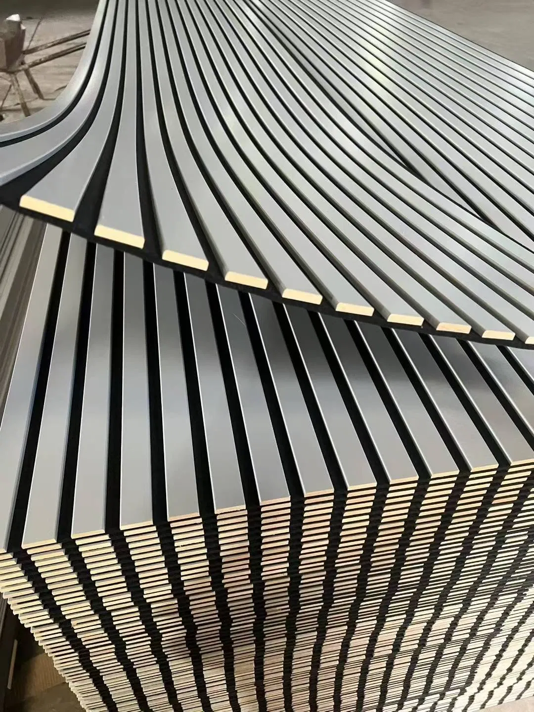 Modern Bedroom & Living Room MDF Sound Absorbing Acoustic Wall Panels with Highly Effective Soundproofing Eco-Friendly Design