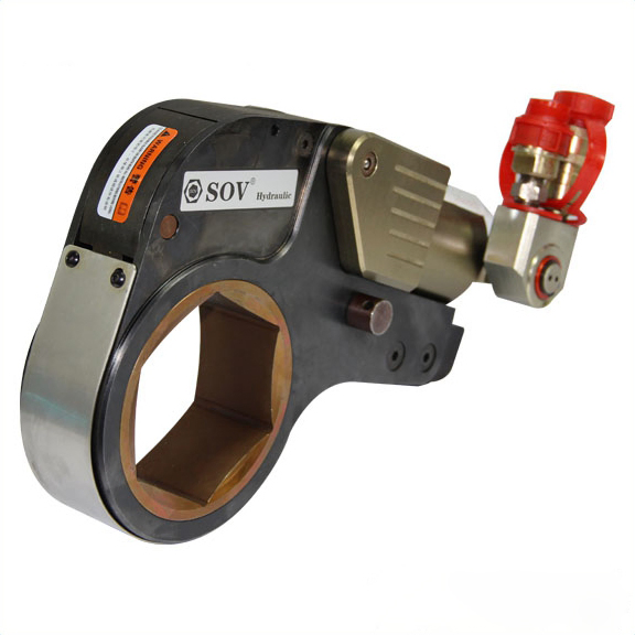 Hexagon Cassette Hydraulic Torque Adjustable Wrench (Al-Ti alloy)
