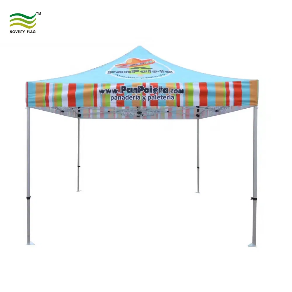 Steel Aluminum Folding Canopy Tent Pop up Glow Marquee Gazebo Roof Top Tent