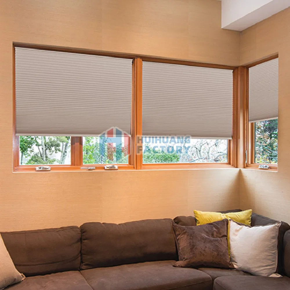 Polyester Pleated Blinds Sunshade Fabric Pleated Plisse Curtains Fabric