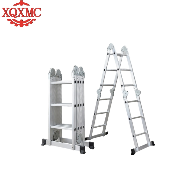 Multifunctional Thickened Foldable Aluminum Ladder for Home and Engineering Use