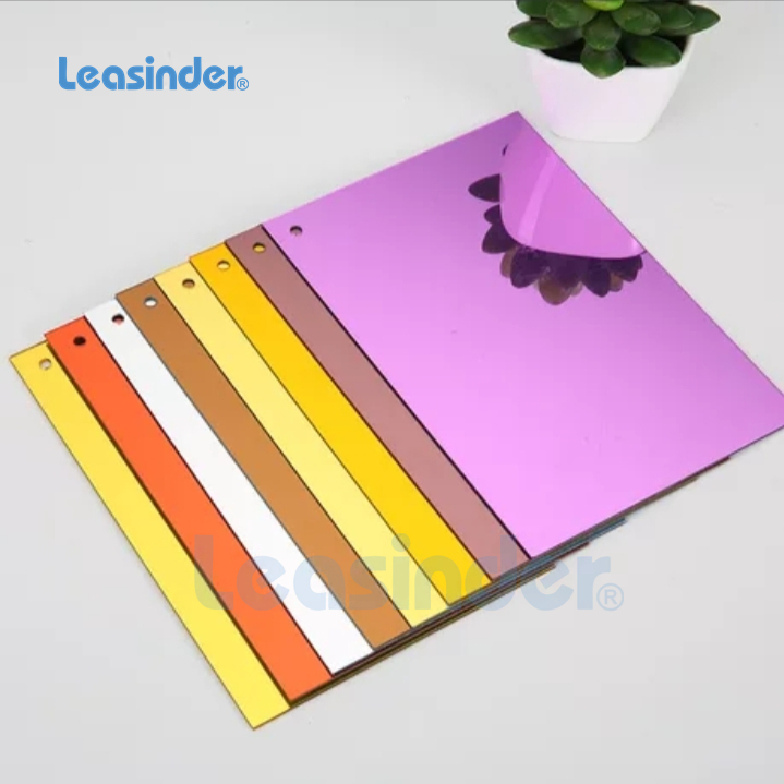 Premium Acrylic Mirror Sheet - High Quality Silver Gold Finish
