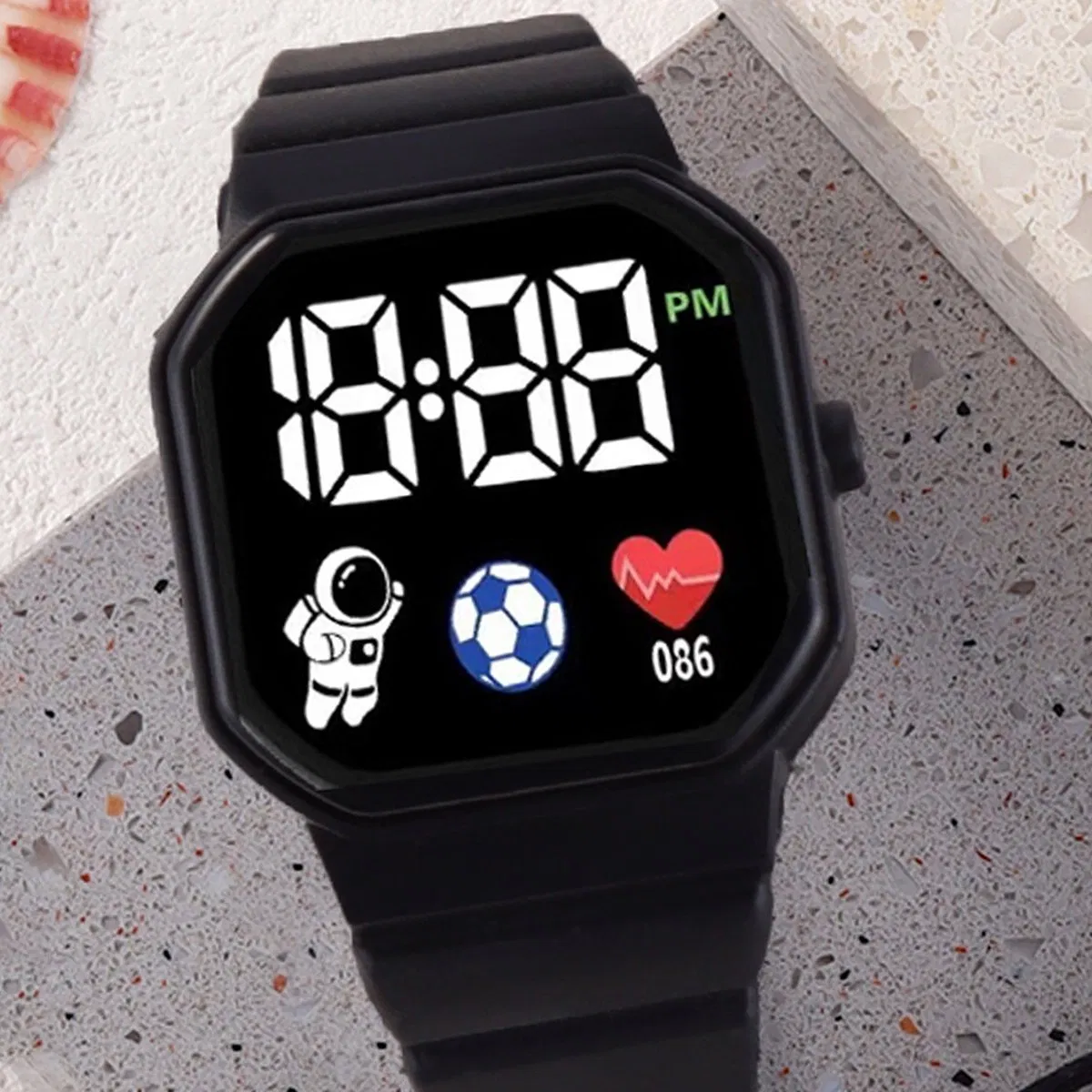 Couple's Gift Watch Set Cartoon Child Football