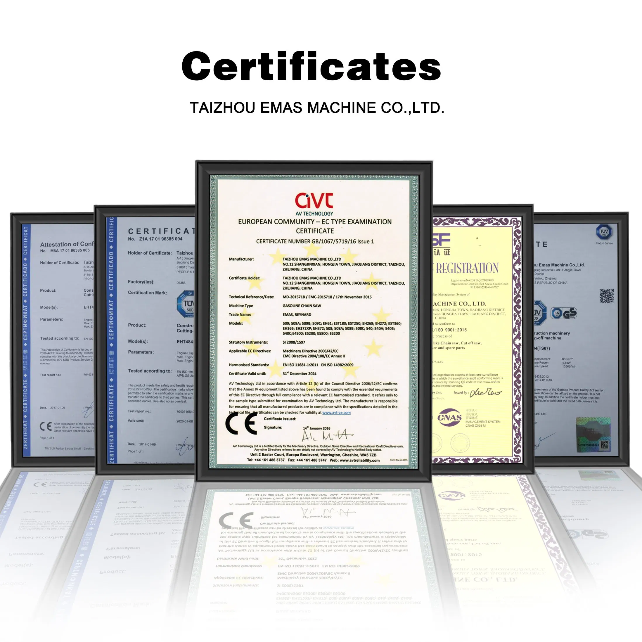 Emas Agricultural Power Sprayer 20/25L Gasoline Knapsack Sprayer with Tu26 Engine