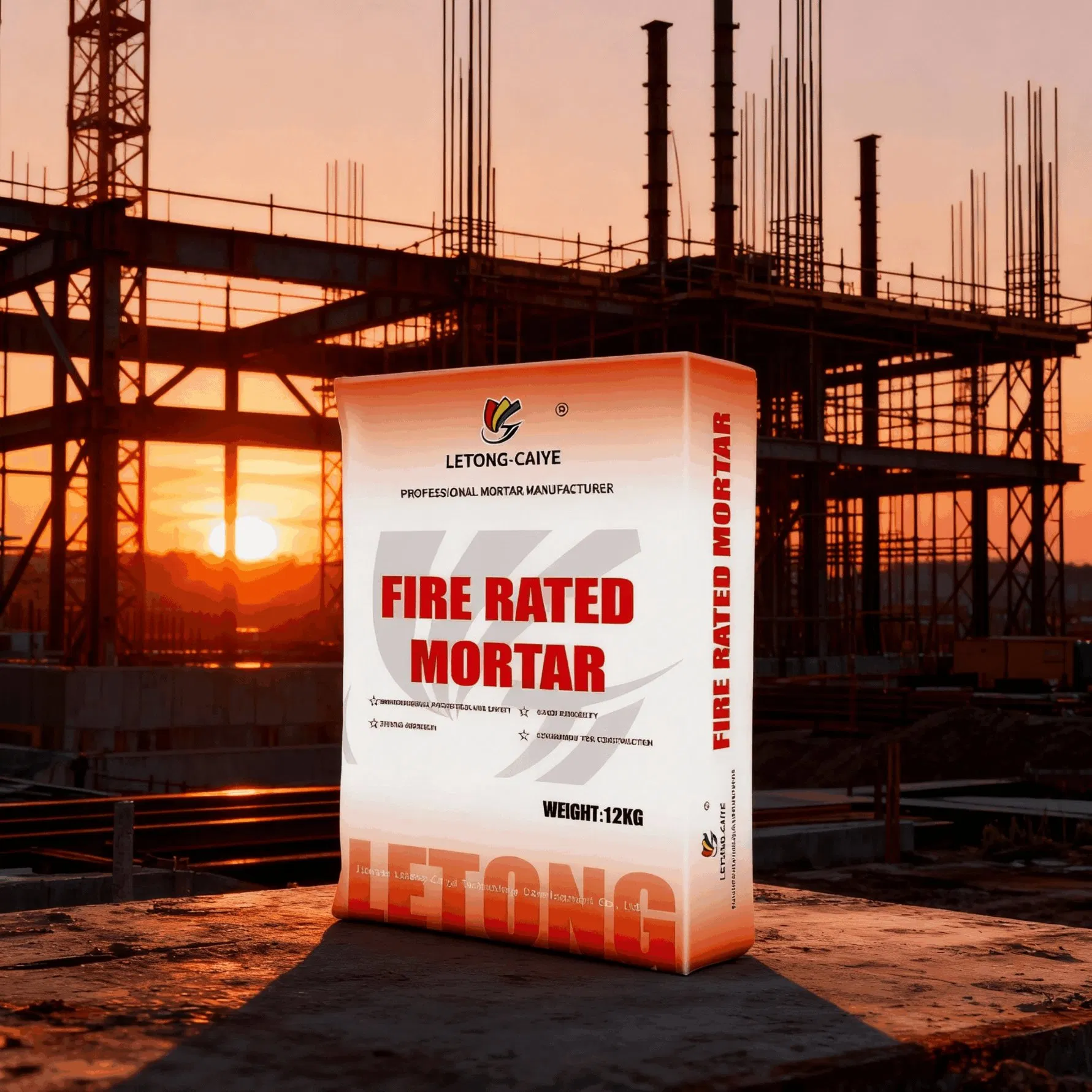 Огнеупорный раствор для теплых полов Letong 12кг