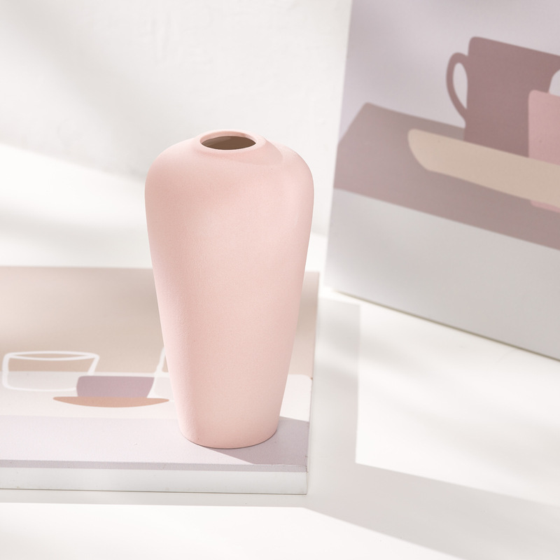 Ваза керамическая для цветов рождественский стиль