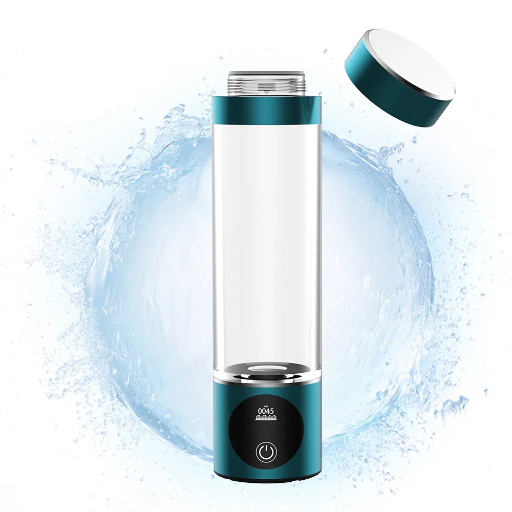 Factory Price LED-Display USB Rechargeable Portable Hydrogen Rich Water Ionizer Bottle Cup
