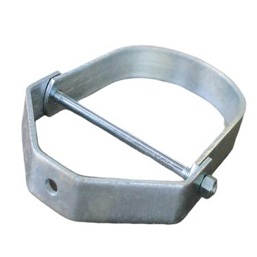 High-Quality Steel Adjustable Rubber Lined Clevis Clamp Hanger China Fastener Strut Hanger Factory OEM Customized 2 Pounds Riser Clamp Loop Hanger