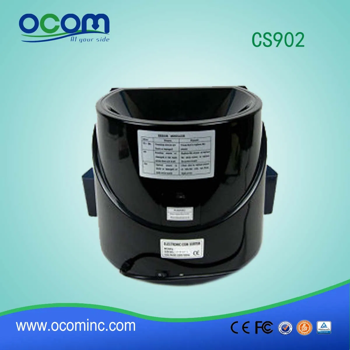 CS902 Automatic Euro/USD/Mexico/Isreal/Comlunbia Coin Counter Sorter Machine