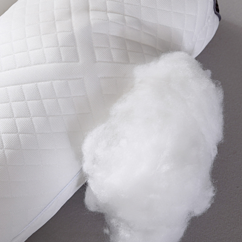 Wholesale Polyester Fiber Filling Neck Pain Relief Cervical Sleep Pillow Soft Neck Support Bed Pillow for Adults