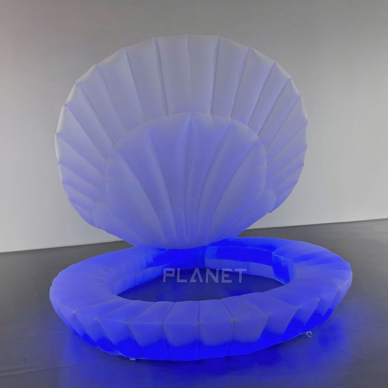 Giant Colorful Decorative Inflatable Seashell for Decoiration