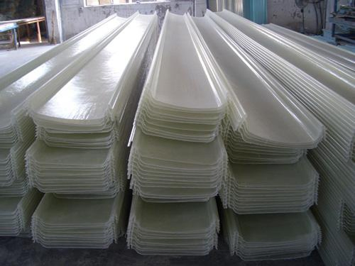 Impact Resistant Colorfl Corrugated FRP Sheet Used for Room Roofs