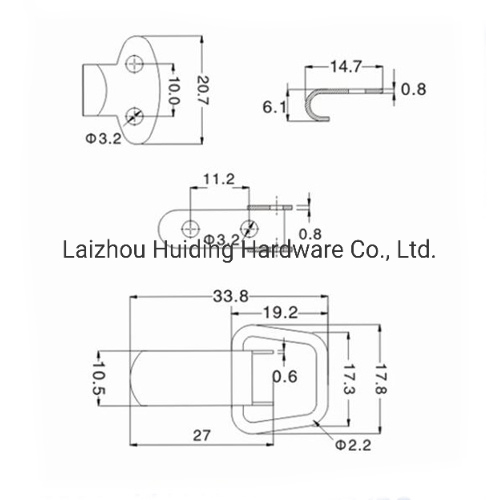 Electrical Box Toggle Latch, Wooden Box Toggle Lock