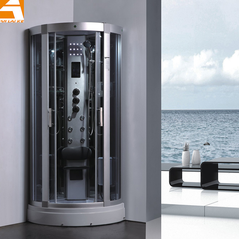 Small Computerized Sliding Steam Shower Cubicle (GT0521)