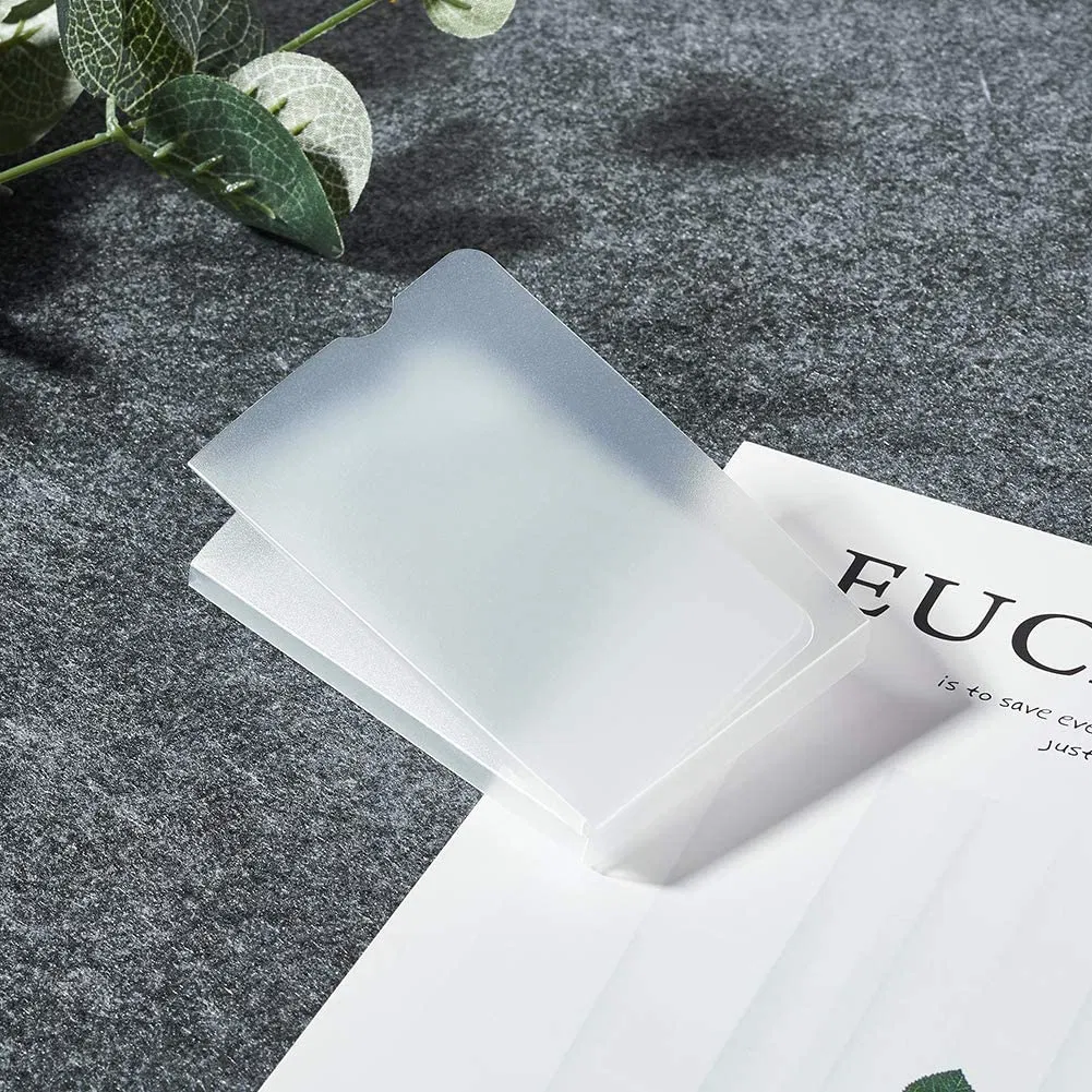 Dust Proof Plastic Folding Face Mask Storage Bag Clip