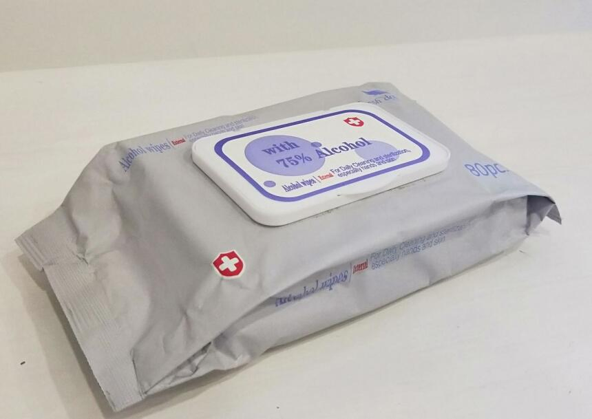 Custom Disinfectant Wipes 80PCS Disinfecting Hand Sanitizer Wipes Antibacterial