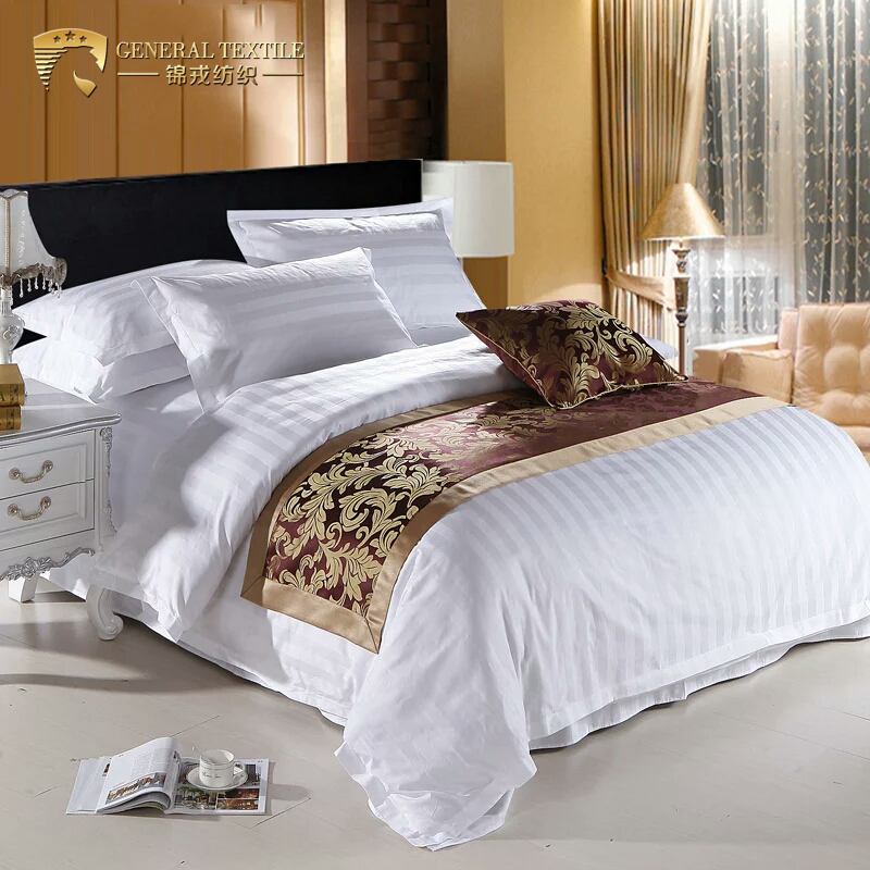 Good Price Pure Cotton White Color Hotel Flat Sheet (JRD143)