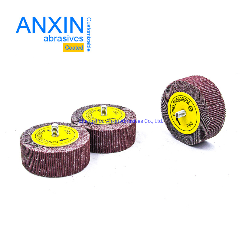 Mini Flap Wheel with 3mm or 3.17mm Shank