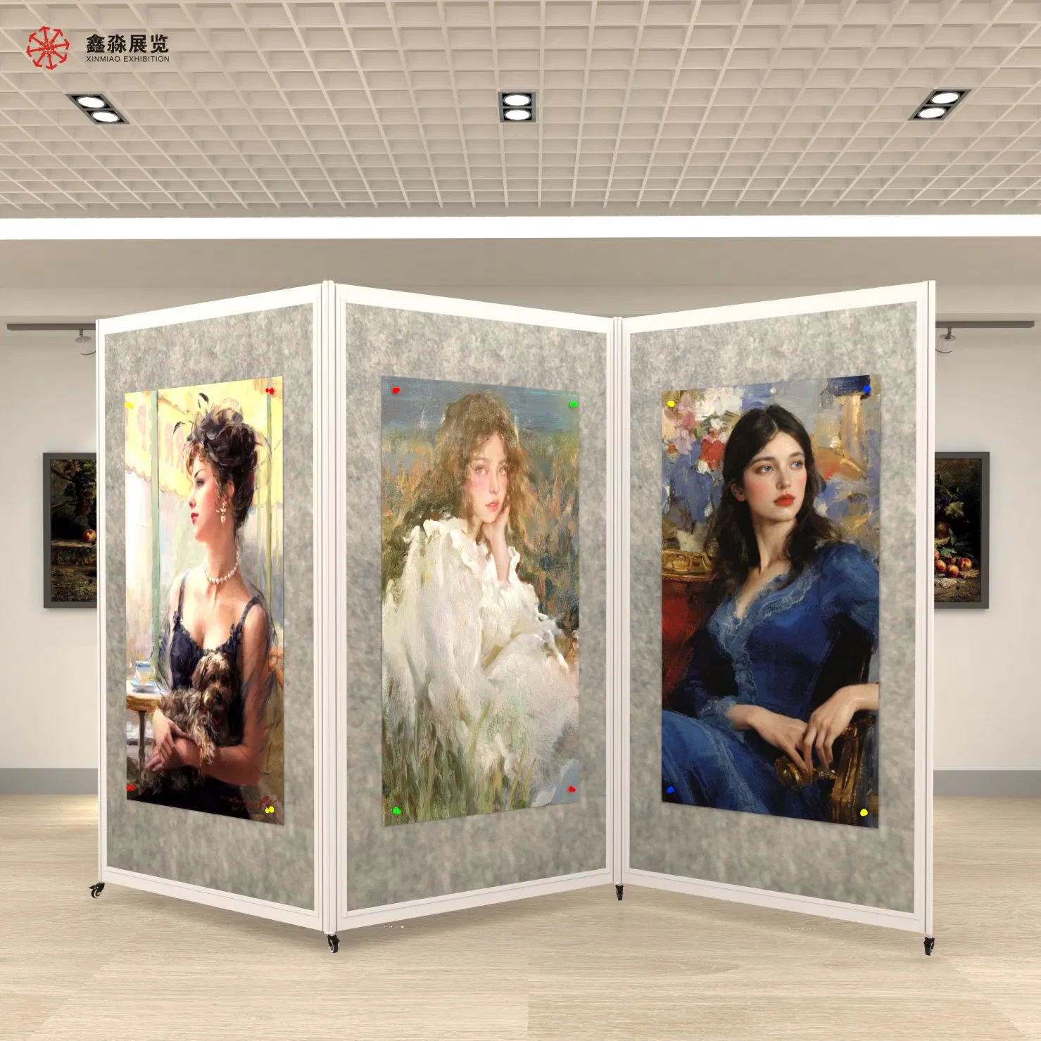 Folding Panels Partition Room Divider Room Art School