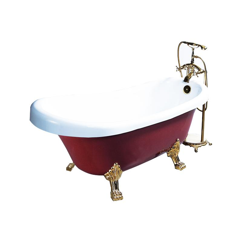Портативная антикварная ванна в европейском стиле для взрослых