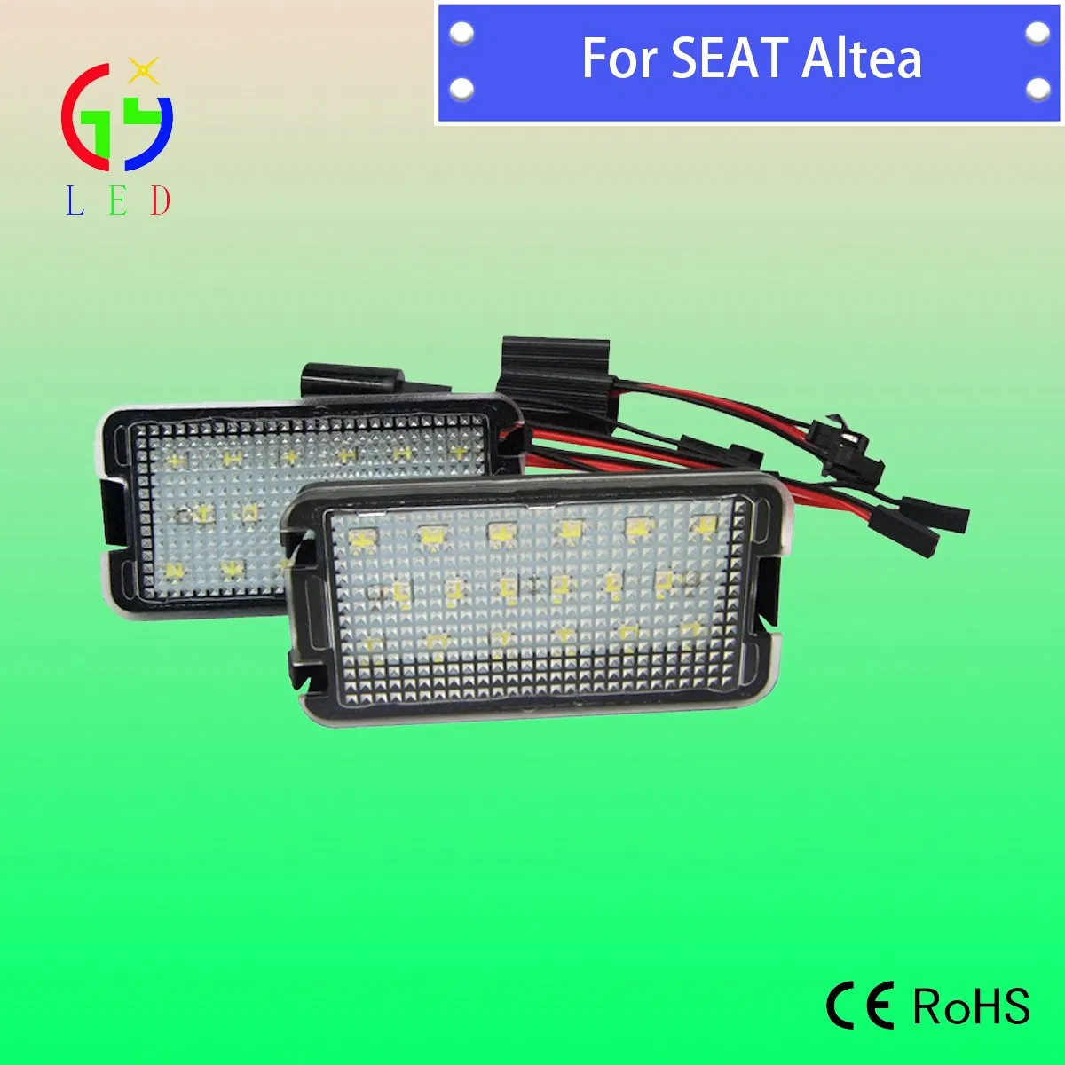 Светодиодный фонарь номерного знака для Peugeot