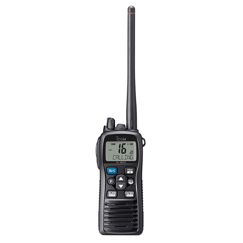 Морская рация IC-M73 VHF IPX8, водонепроницаемая
