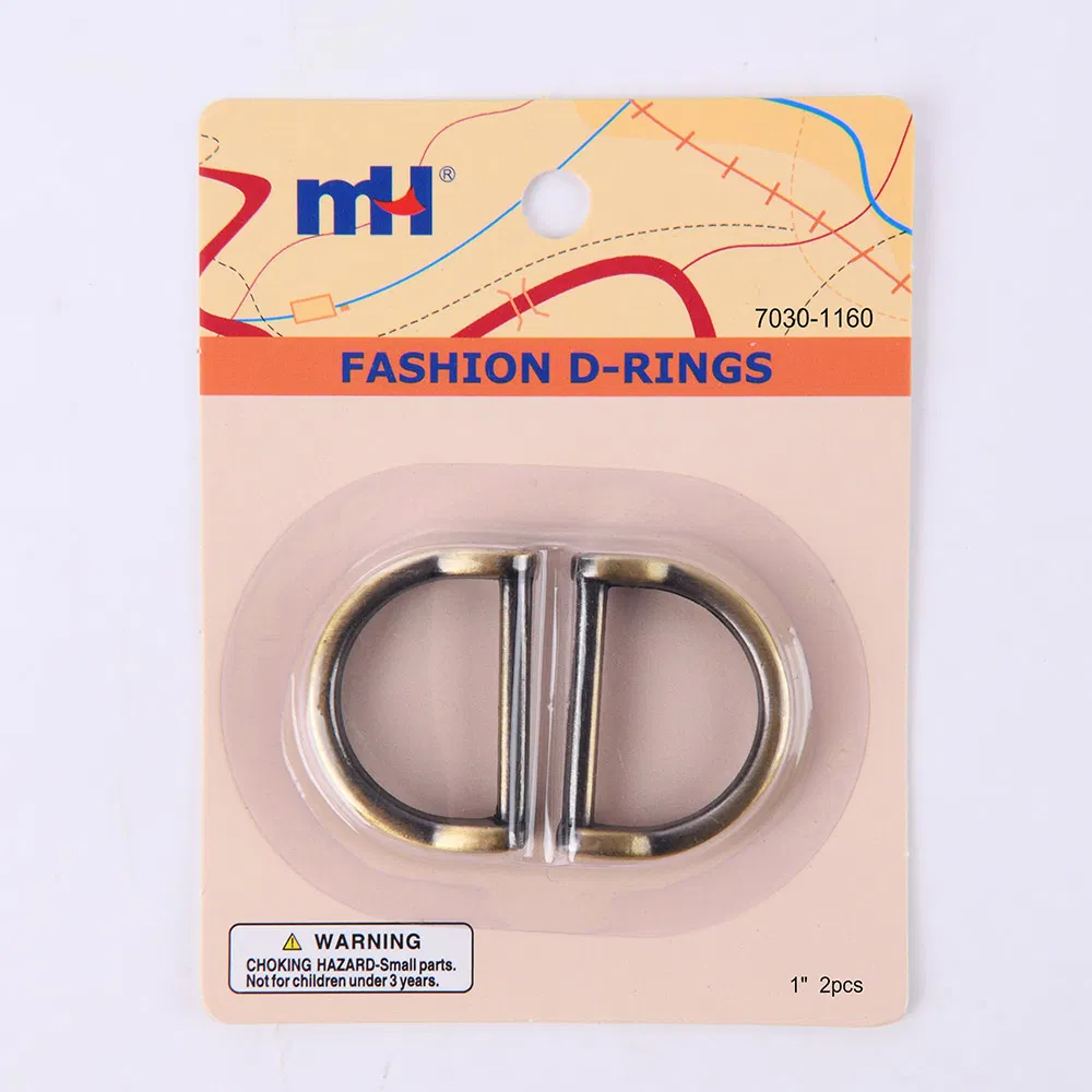 Fashion D Shape Ring Adjuster for Adjustable Ties and Belts