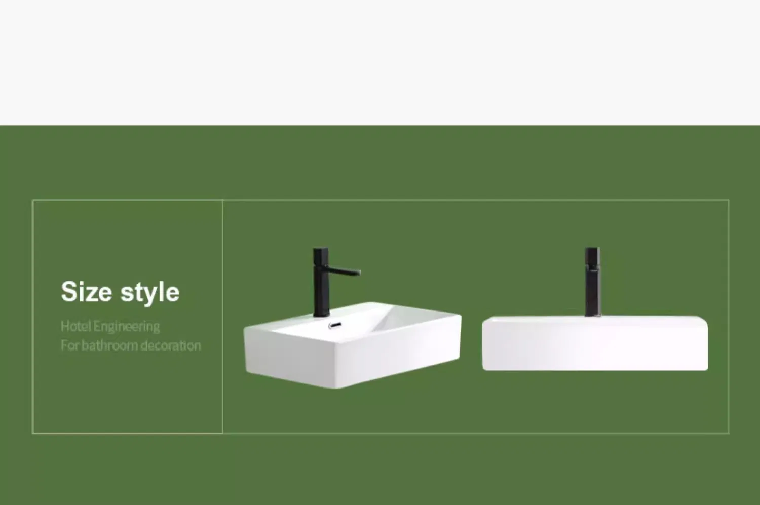 Contemporary Hand Basin with Rigorous Quality Selection and Custom Designs