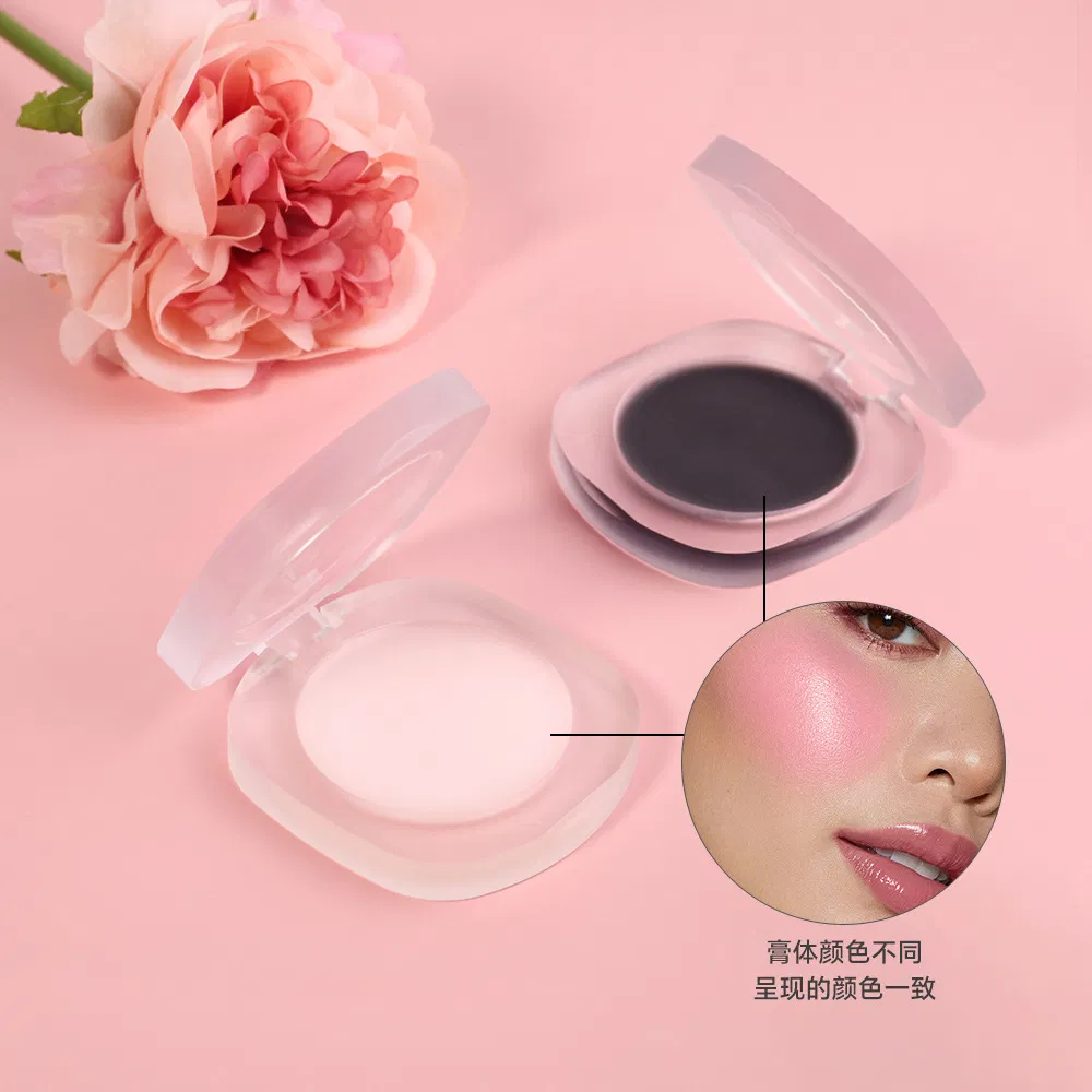 Clear Palette Black Turn to Pink pH Blush Tint Private Label Custom Magic Cream Jelly Lip Blush Color Changing Blush