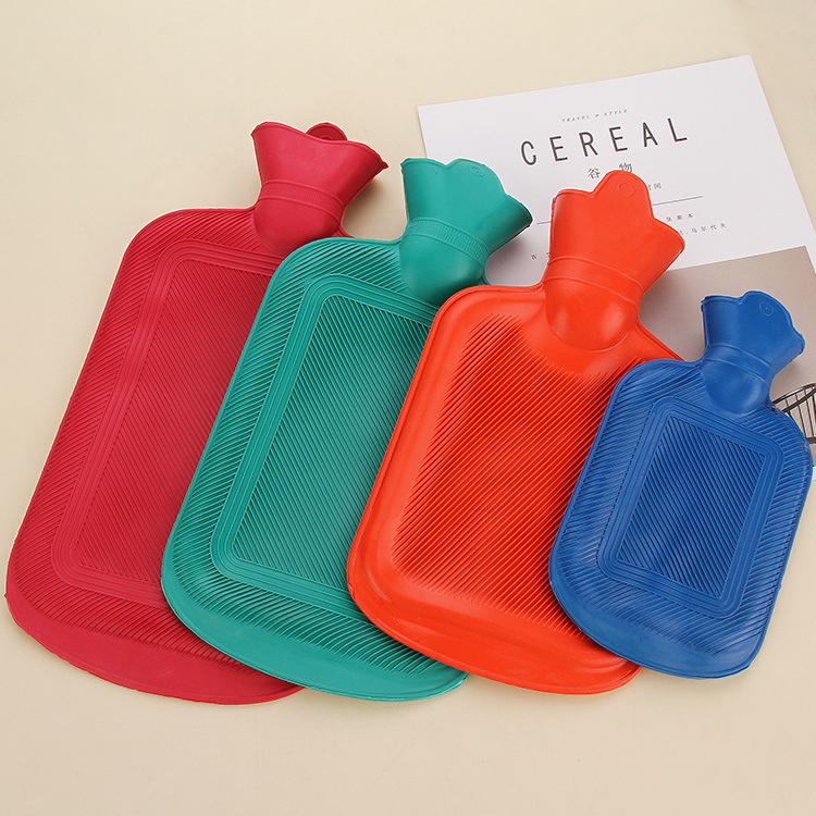 Warm Hands Bag Small Rubber Hot Water Bottle with Cover