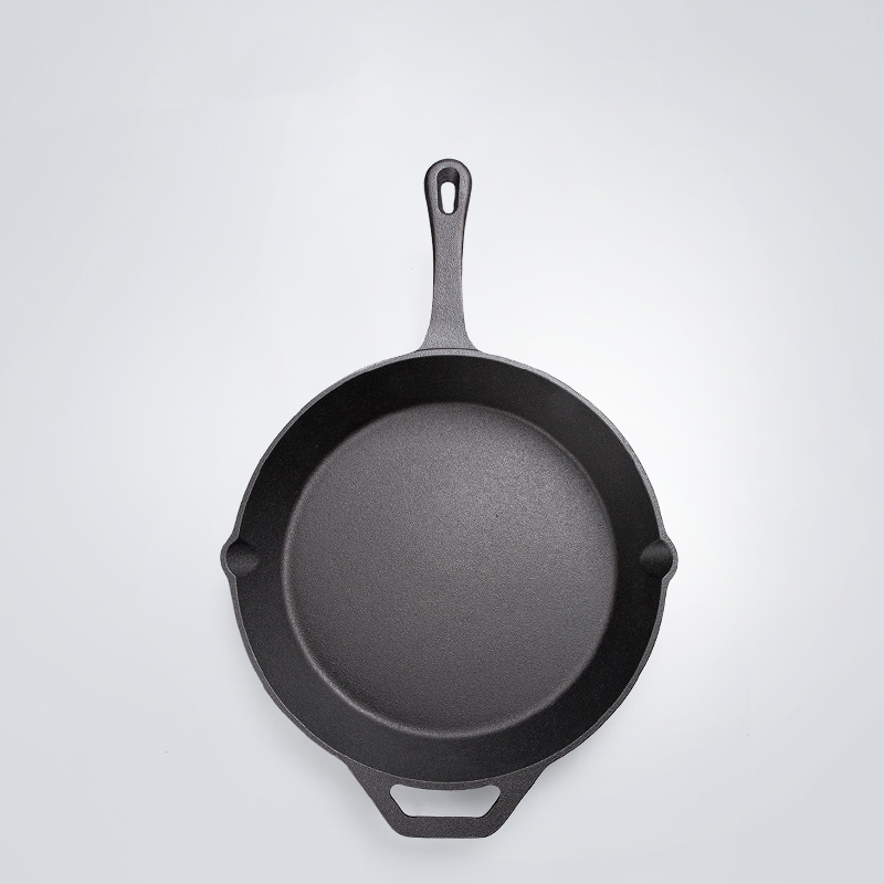 Чугунная сковорода-гриль 25 см