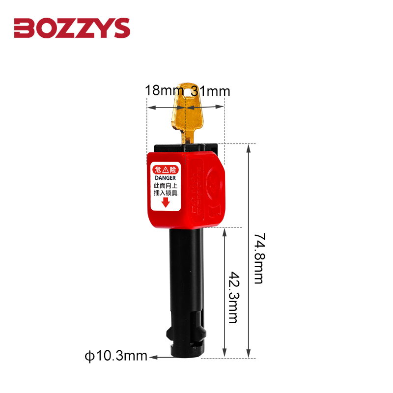 Bozzys Self-Locking Function for Molded Case Fuse Circuit Breaker Lockout