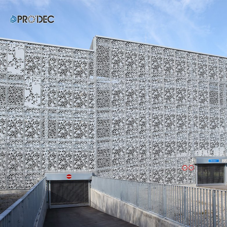 3D Cutting Wall Panel Aluminum Panel Stainless Decorative Metal Facade Curtain Wall