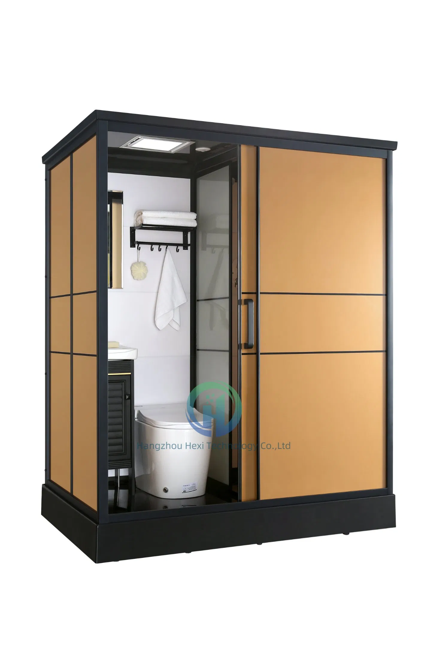Modular Prefab Toilet Bathroom Standard Restroom Indoor Living Homes Toilet Portable Bathroom