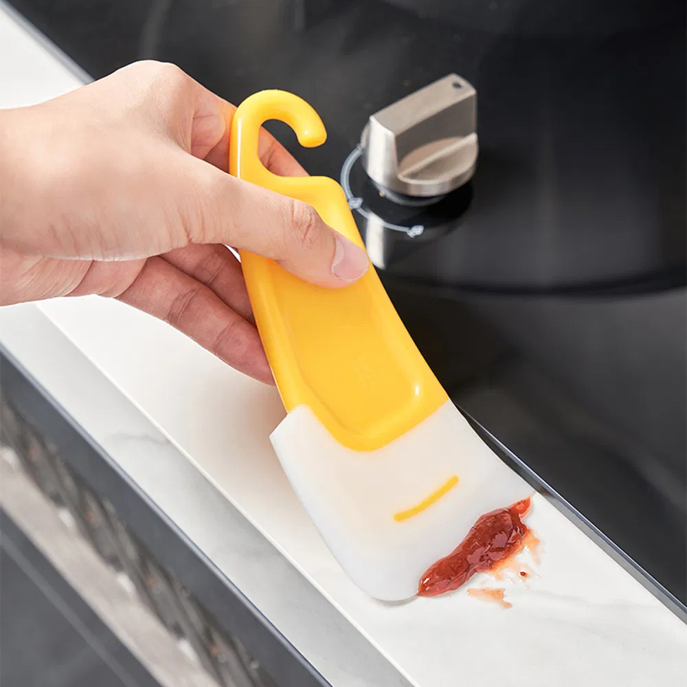 Kitchen Baking Silicone Cleaning Scraper Cake Scraper