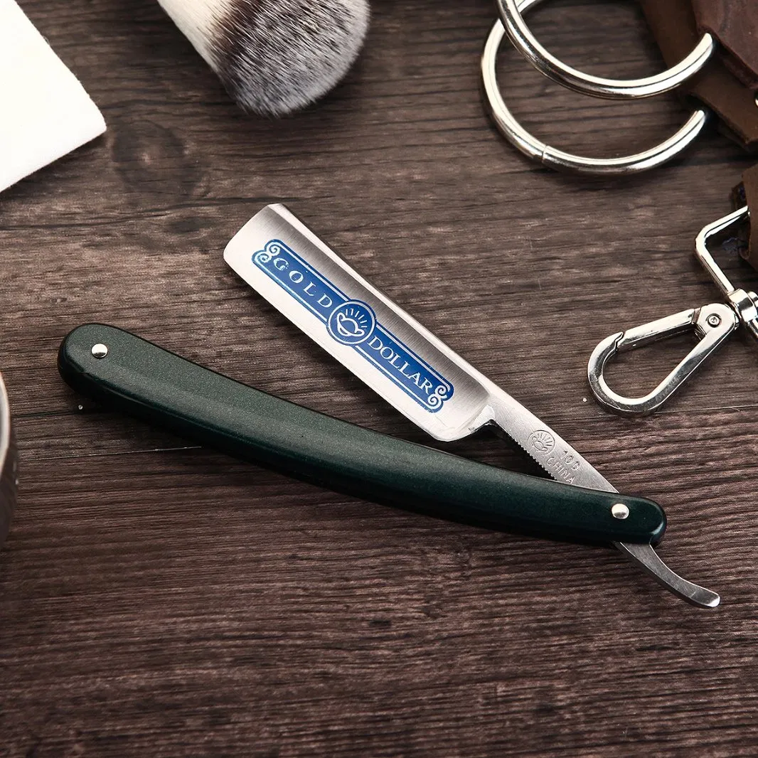 Old-Fashioned Blade Razor Face Shaver Knife with ABS Handle