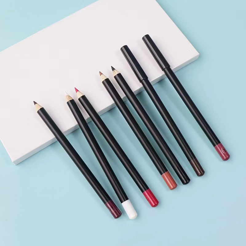 Lip Liner 20 Colors Custom Logo Vegan Cosmetics Lipliner Pencil Private Label