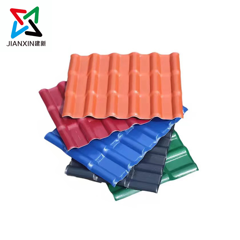 Пластиковая кровельная черепица ASA UPVC, испанский профиль