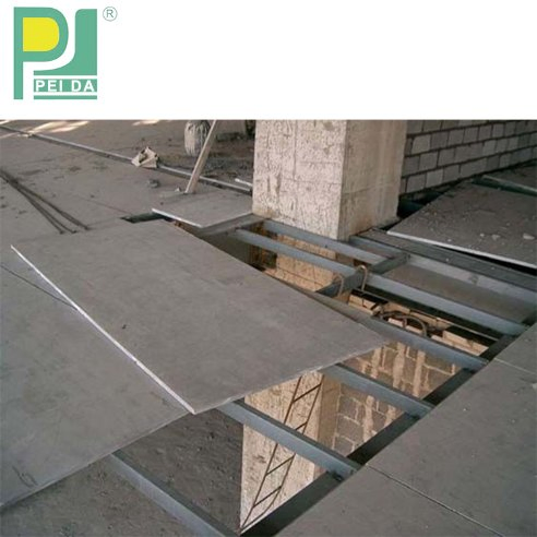 Indoor Lightweight Partition Wall Smooth Fiber Cement Board Panel