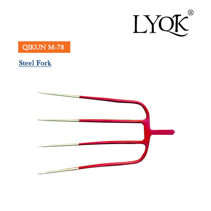 M-73 Garden Rake with Manual Drop Forged Steel and Sharpened End