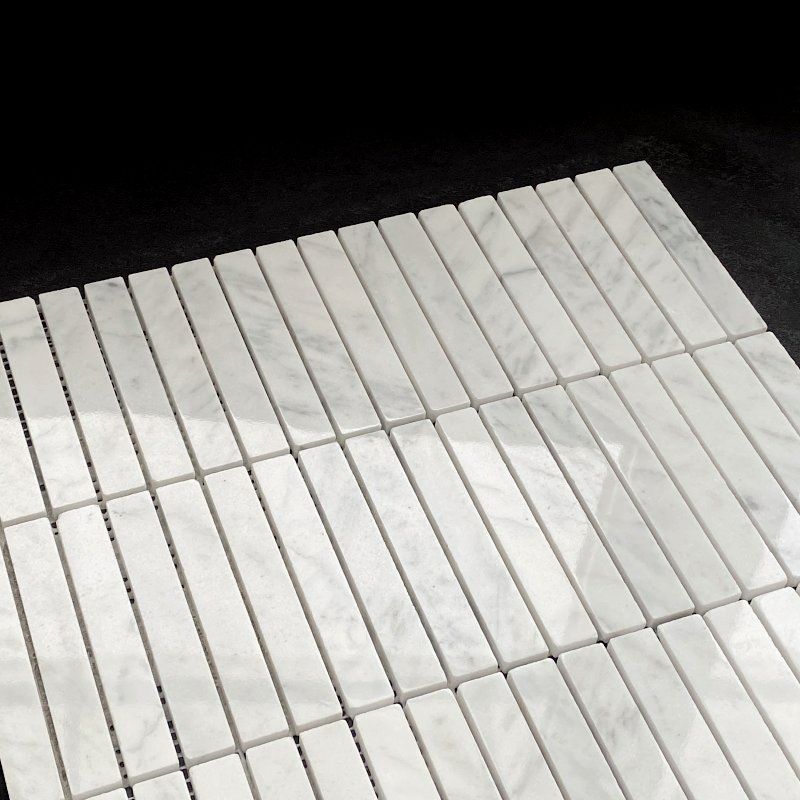 Elegant White Marble Mosaic Tiles for Stunning Wall Decor