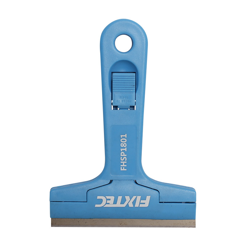 Fixtec Scraper Floor Glass Scraper Plastic Car Window Scrapper Retractable Scraper for Cleaning Windows