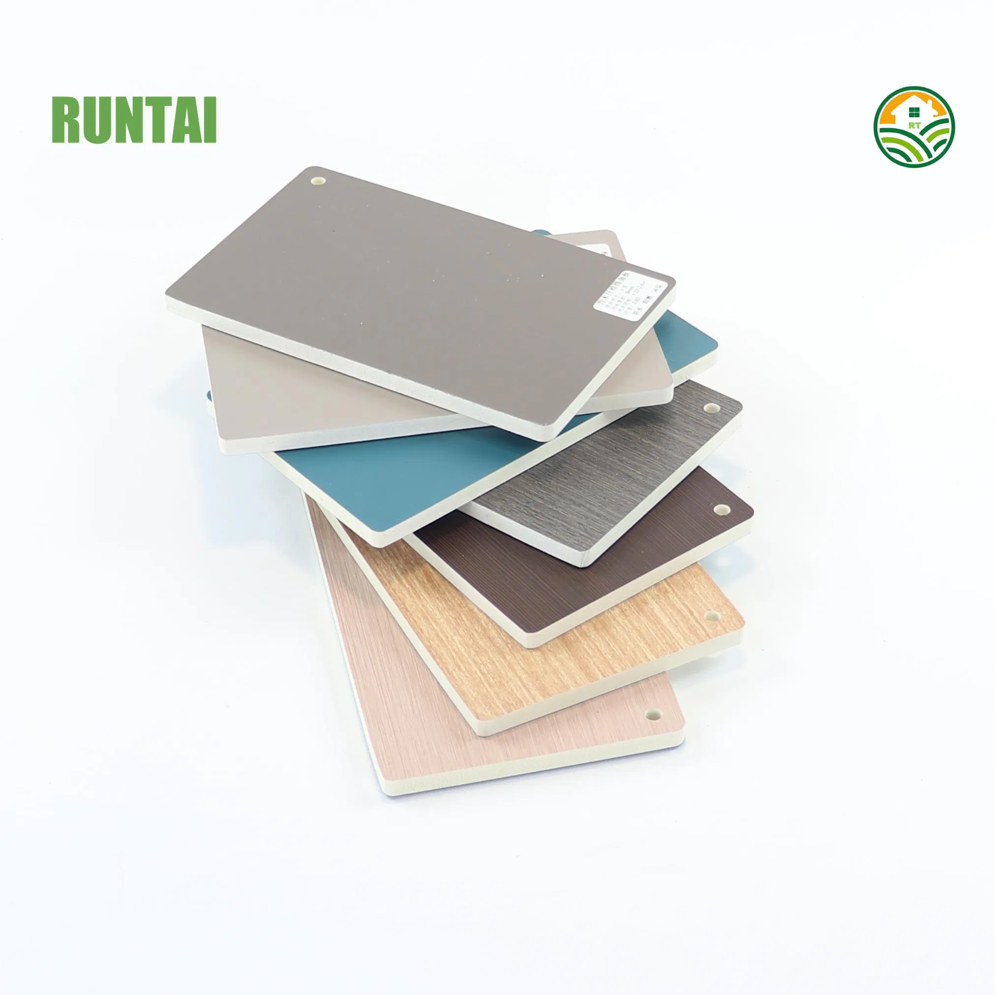 Bamboo Charcoal Board Wooden Grain PVC Marble Sheet for Decoration Wall panel