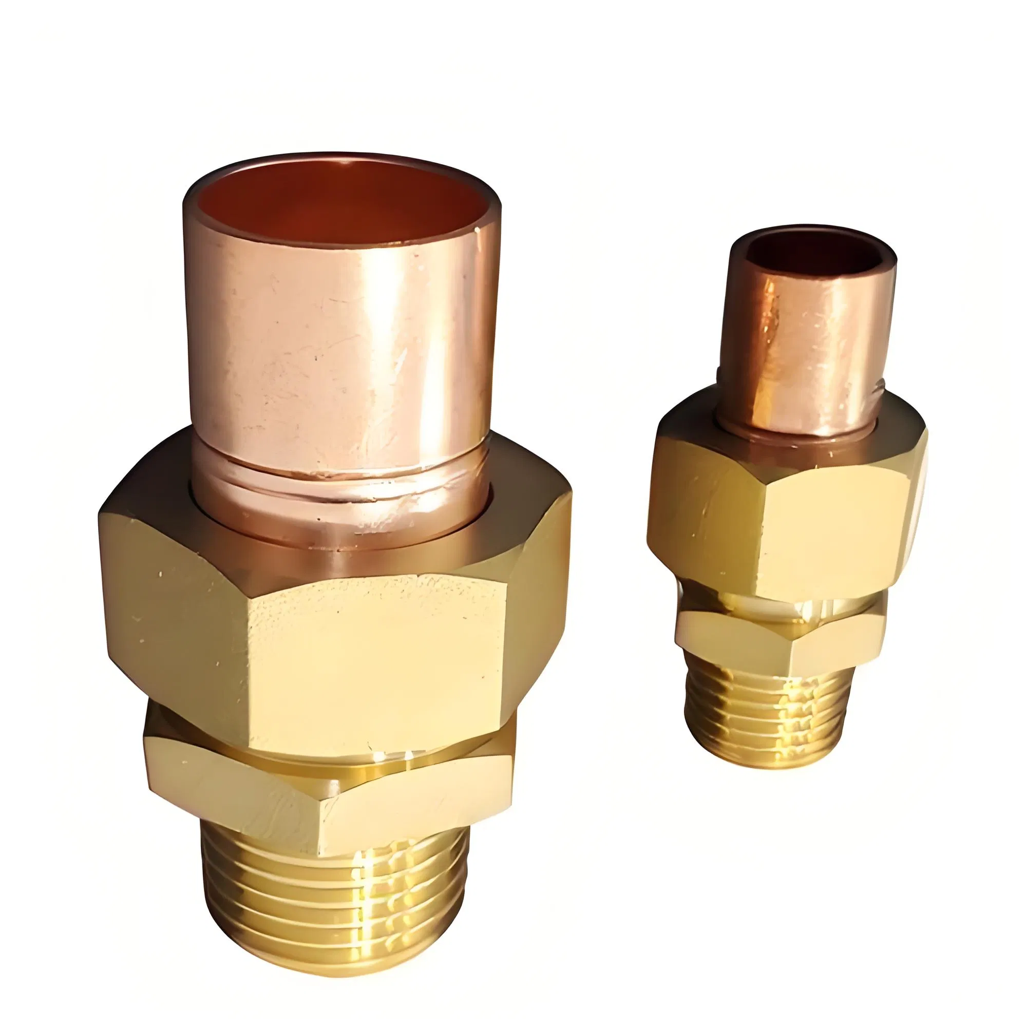 1/4 Inch Copper Brass Union Compression Pipe Fitting with Sample