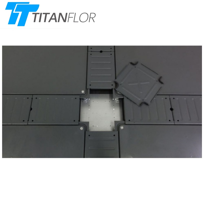 Стальная антистатическая панель для пола 600x600 мм