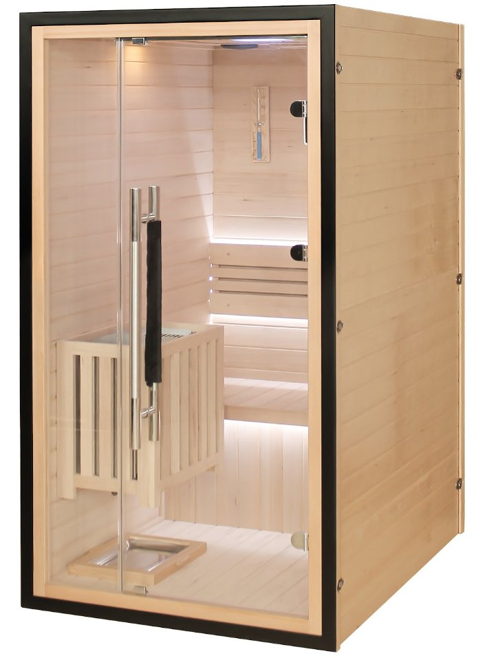 High Quality Traditional Wooden Steam Sauna Dry Sauna with Control Panel and Stove