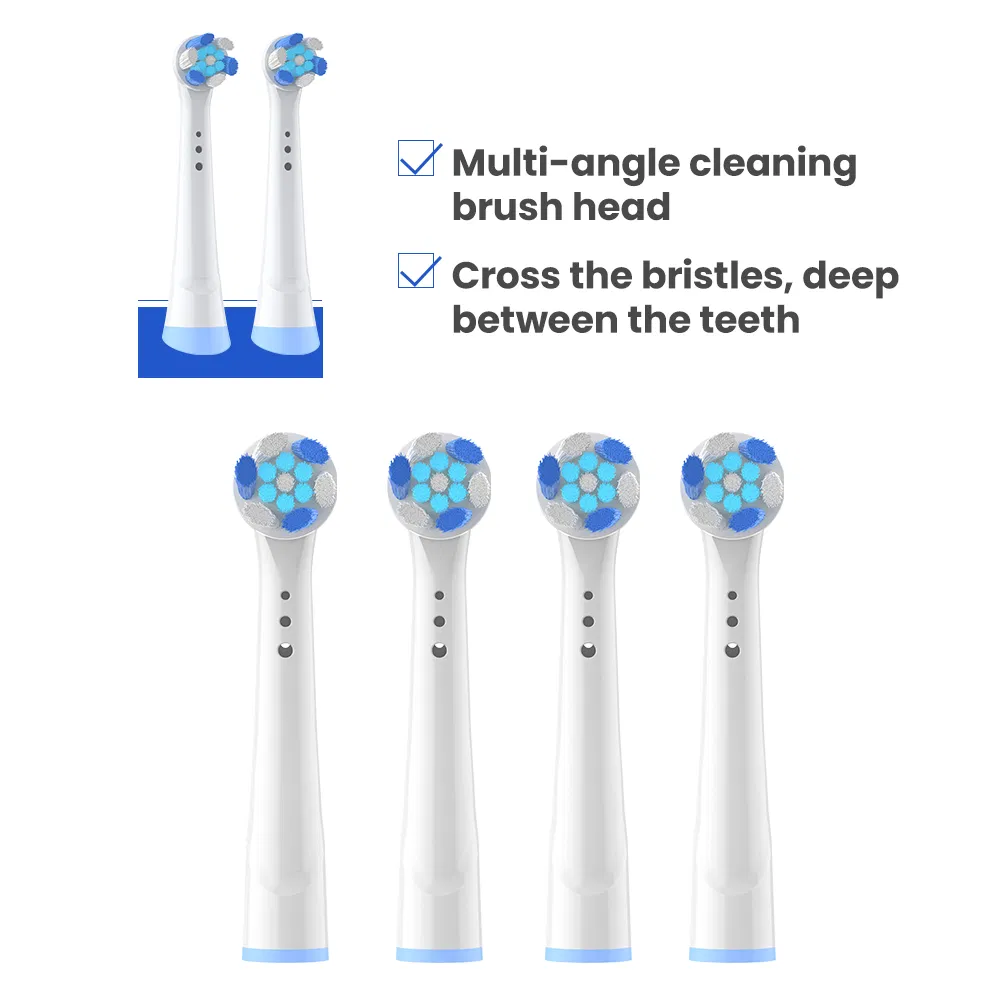 4 Pack Replacement Heads Compatible with Electric Toothbrush