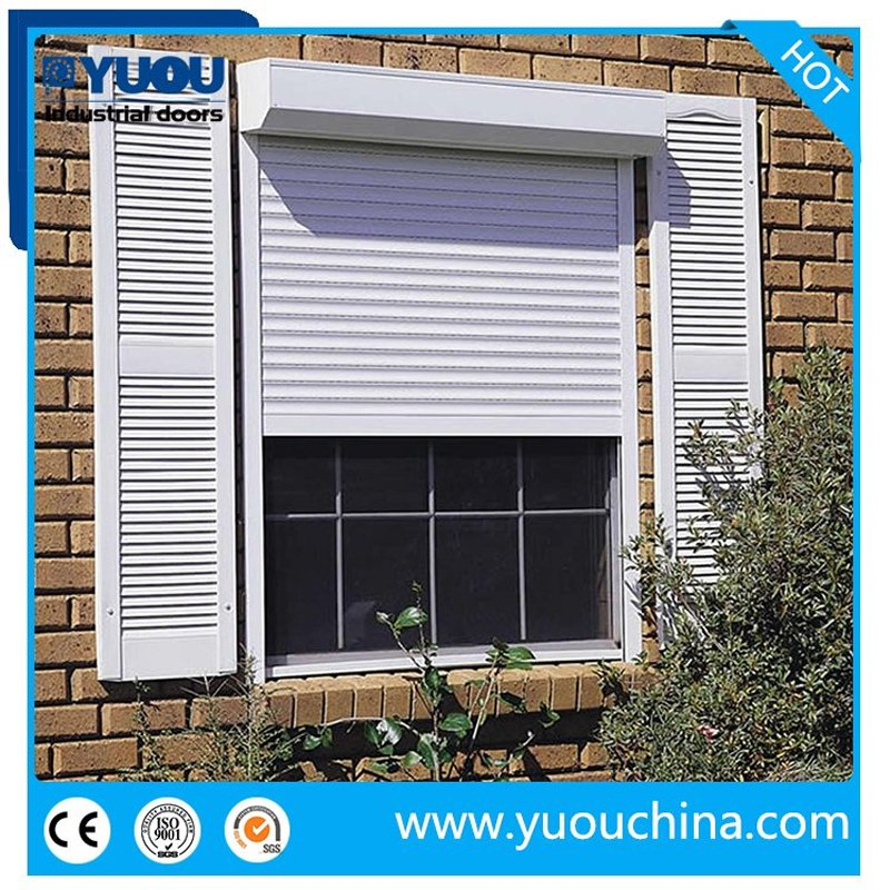 Residential Electric Aluminum Roller Shutter Window