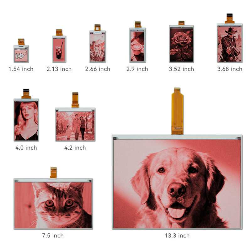 4.2-Inch 400X300 E Ink Module NFC Spi/I2c Interface E-Paper Display for Smart Home & IoT Devices